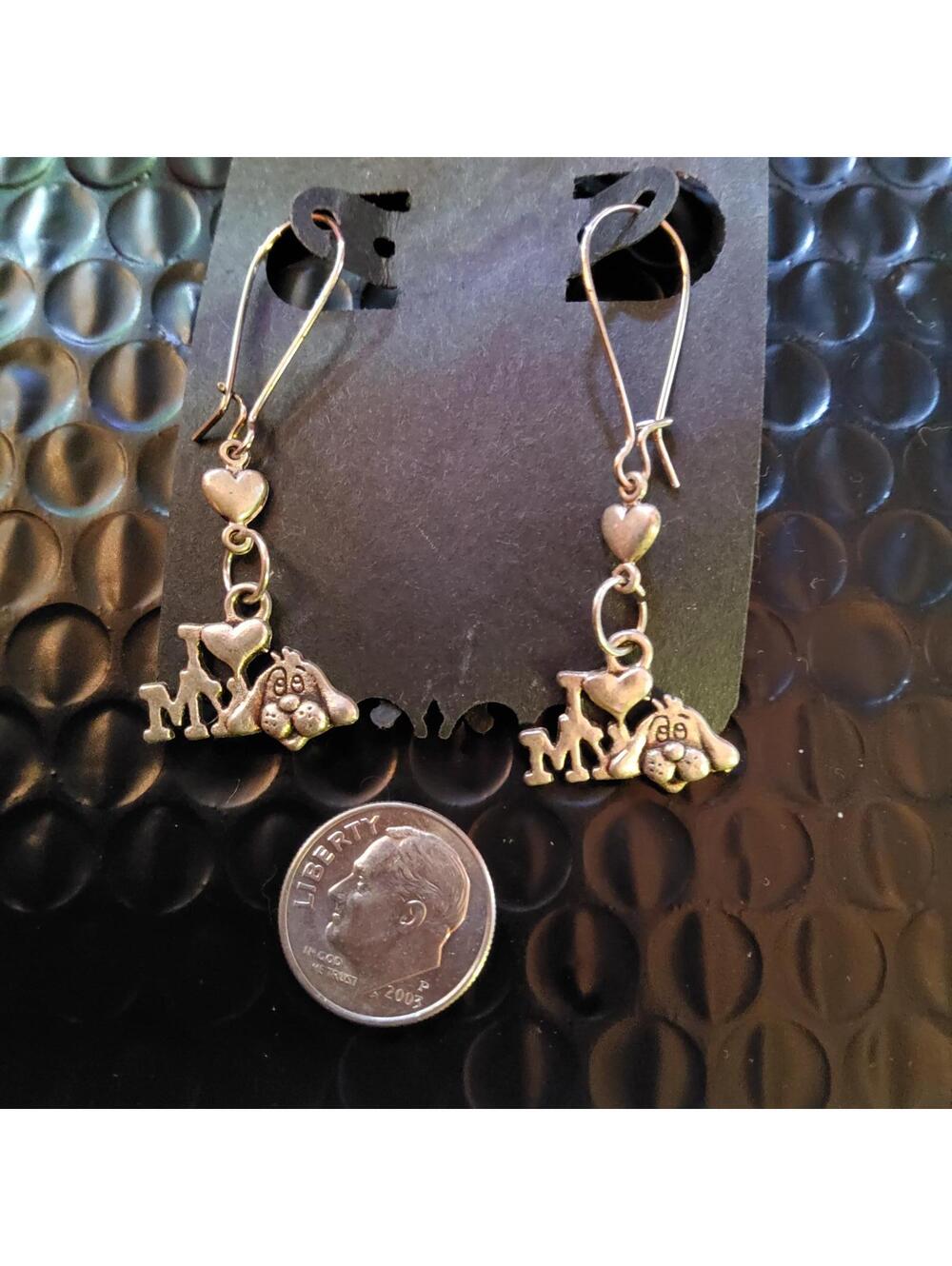 V Puppy Love Earrings